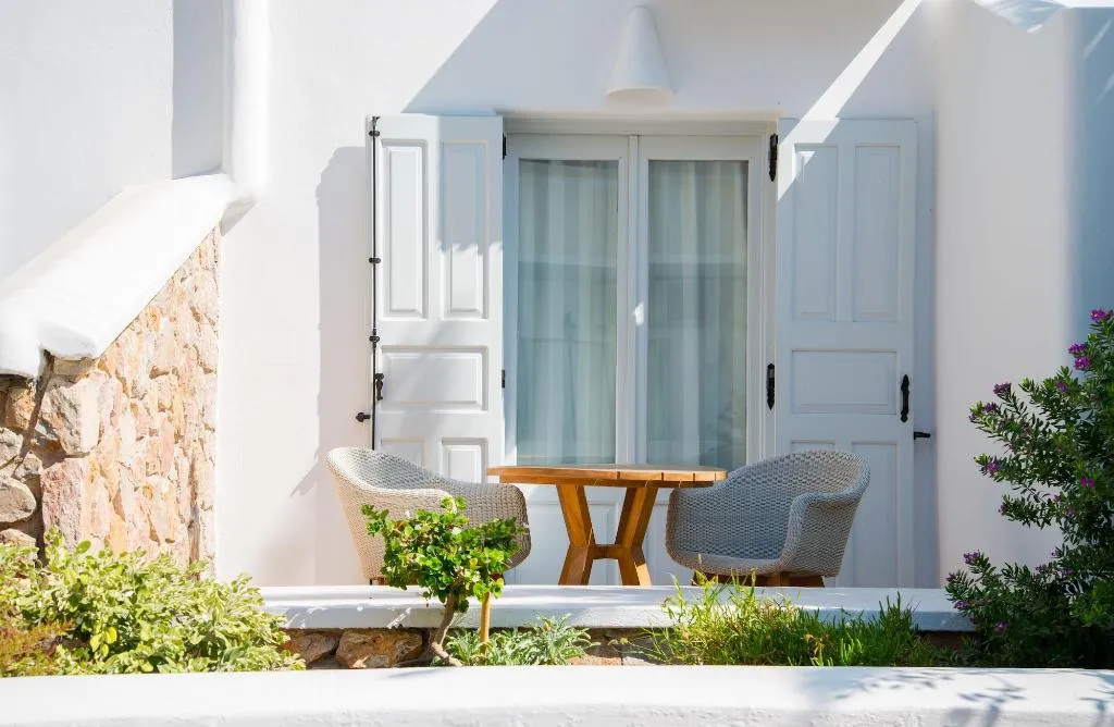 Room, Makris Beach Hotel, Santorini