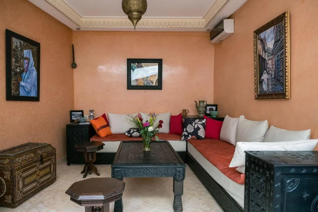 Lobby, Riad Zahri, Marrakech