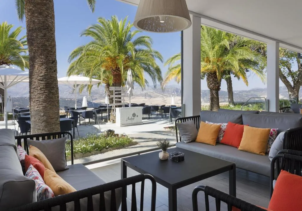 Terrace, Catalonia Reina Victoria Hotel, Costa Del Sol