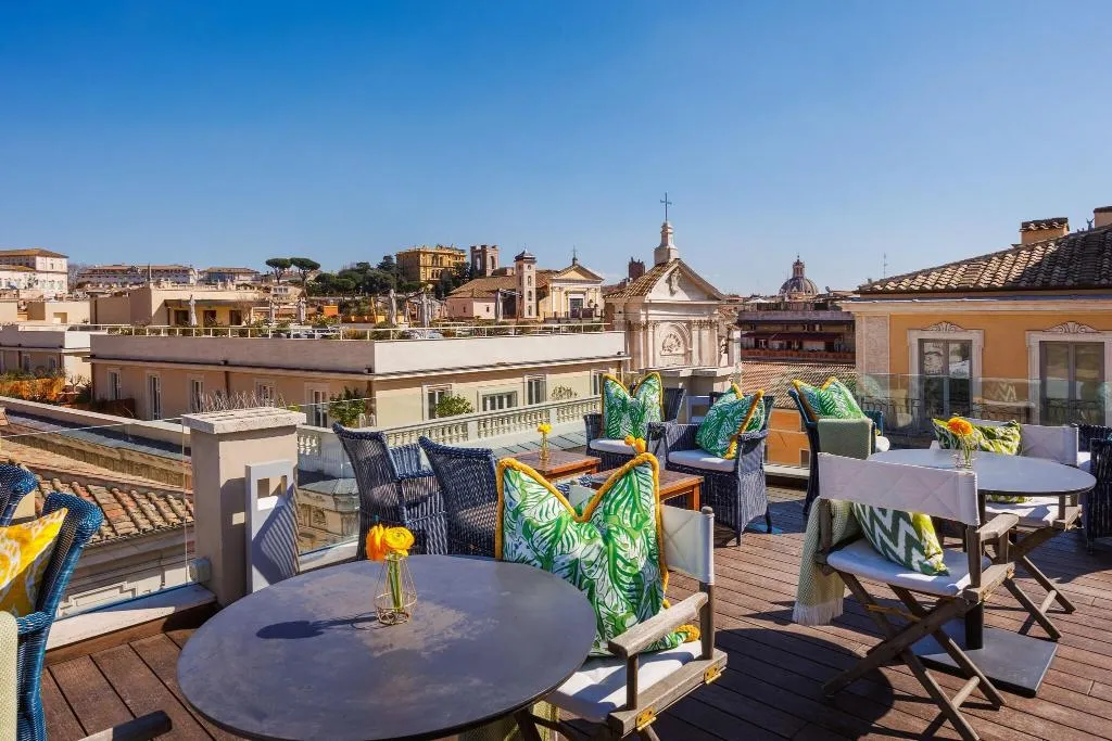 General view, Singer Palace Hotel, Rome