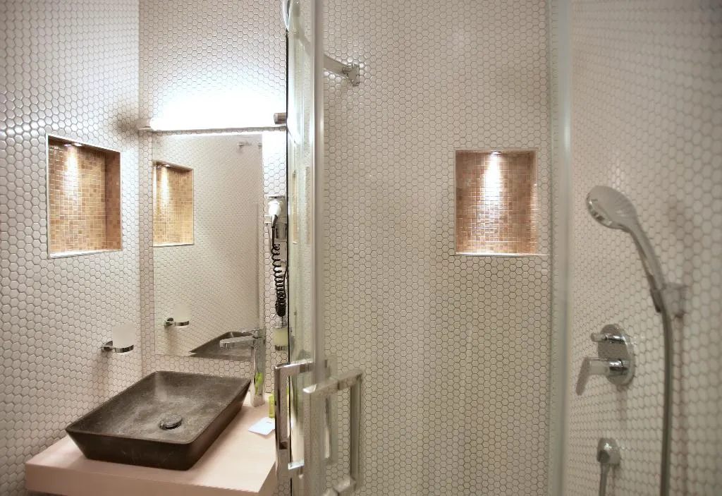 DOUBLE QUEEN SIZE BED Room, Absolutum Wellness Hotel Prague, Prague