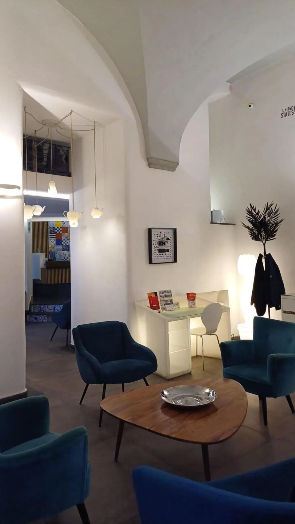 Lobby, Hotel Airone Napoli, Naples