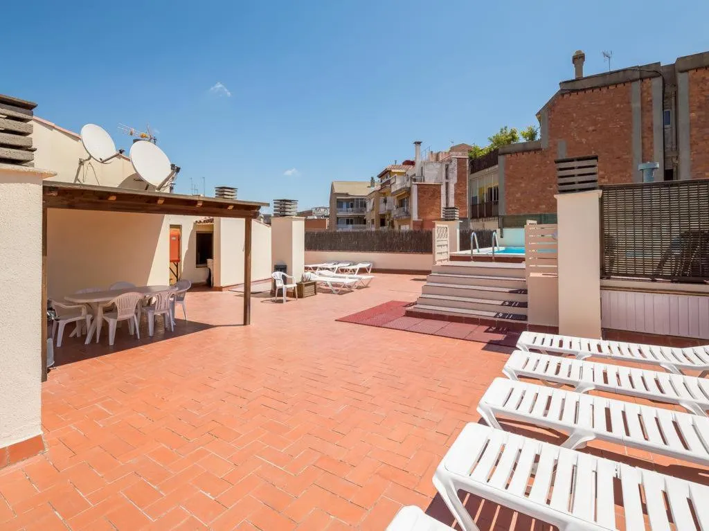 Terrace, Aparthotel Bertran, Barcelona