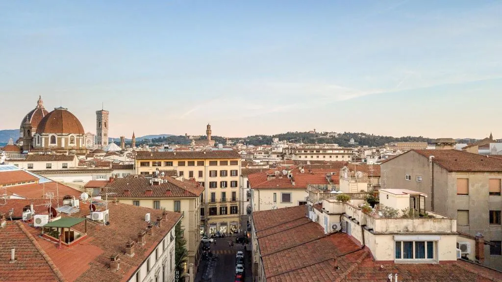 General view, Annabella Hotel Roof Terrace, Florence