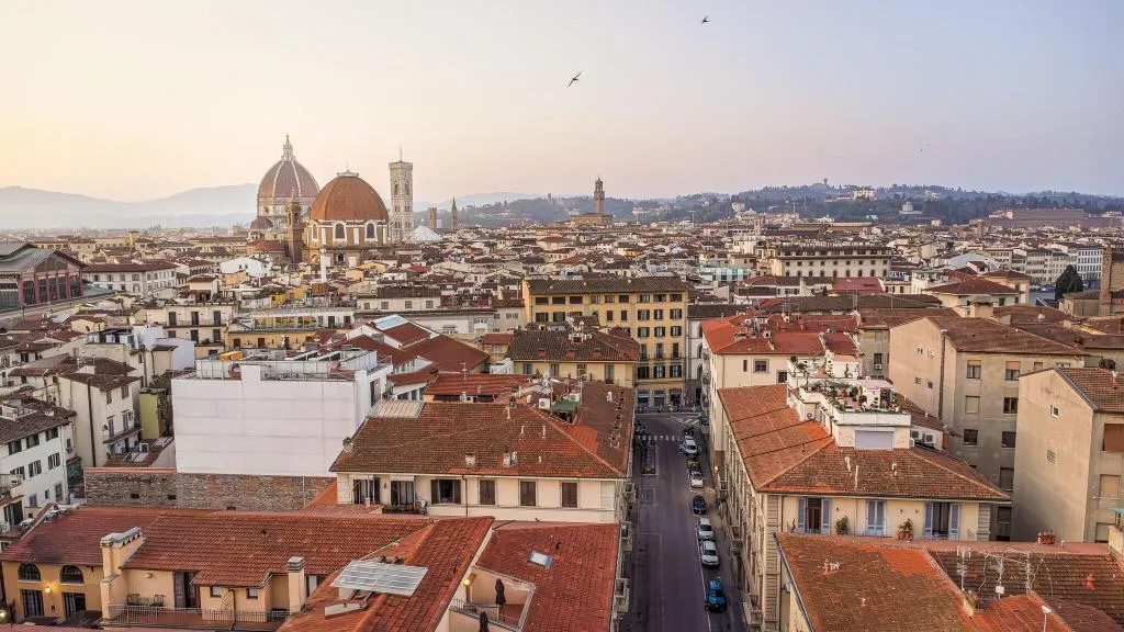Terrace, Annabella Hotel Roof Terrace, Florence
