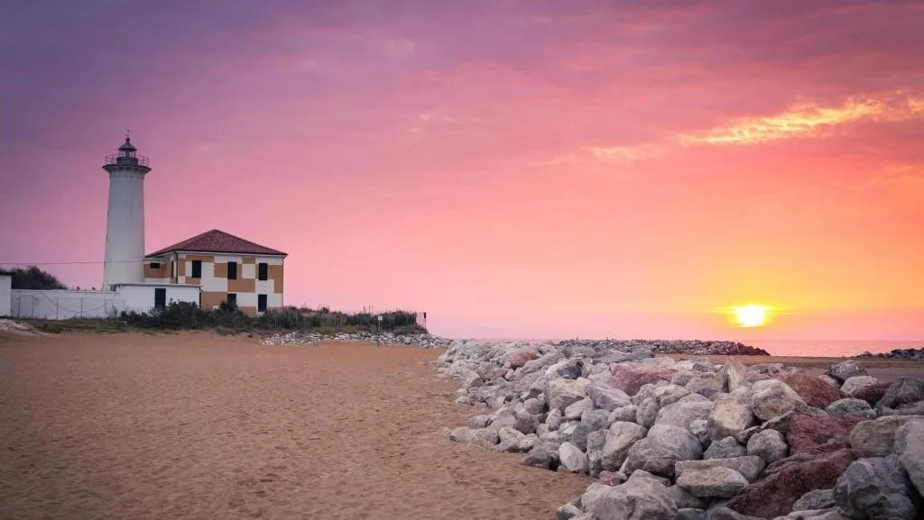 Beach, Hotel Adriatico, Venice