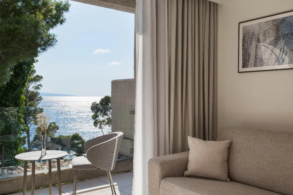 DOUBLE SINGLE USE SIDE SEA VIEW Room, Bluesun Hotel Soline, Split