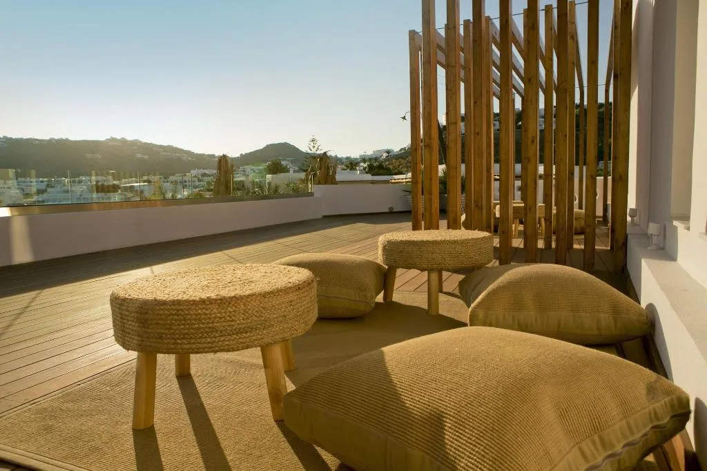 Terrace, Thalassa Boutique Hotel, Mykonos