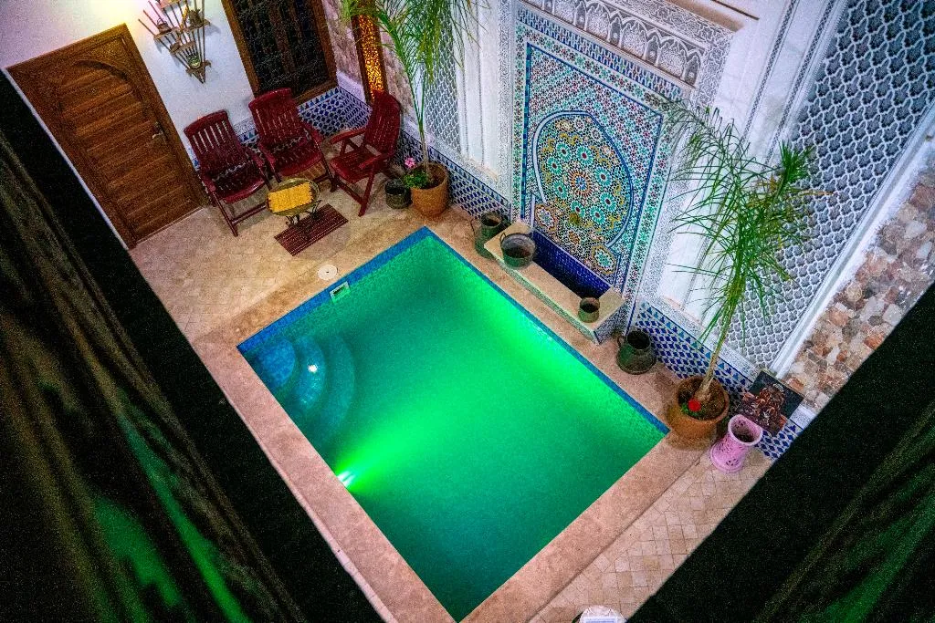 Pool, Riad Nouhal, Marrakech