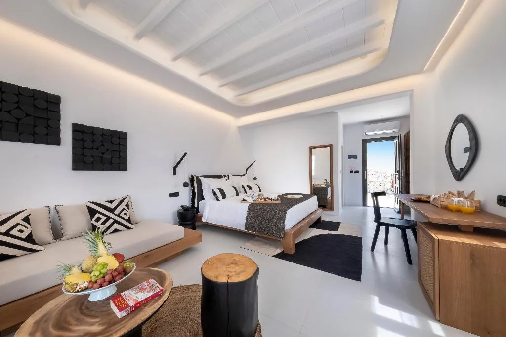 JUNIOR SUITE WITH JACUZZI Room, Deliades, Mykonos
