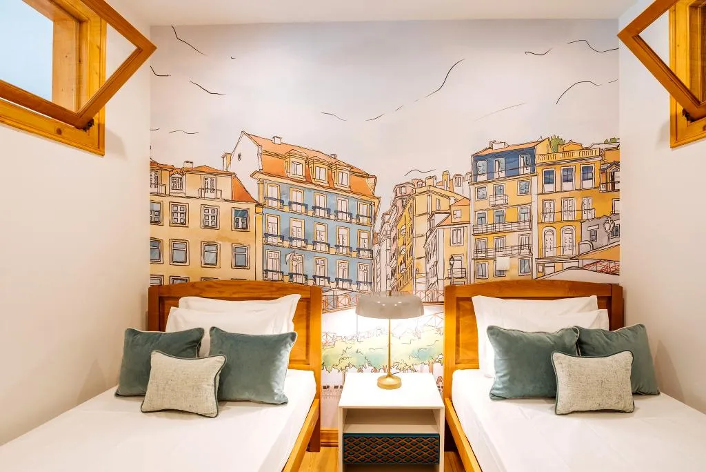 TWIN TWO BEDS Room, Varandas De Lisboa, Lisbon