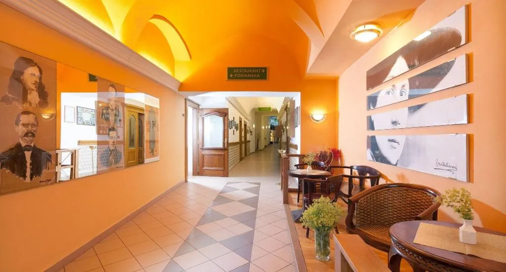 Lobby, Hotel Concertino Zlata Husa, Prague