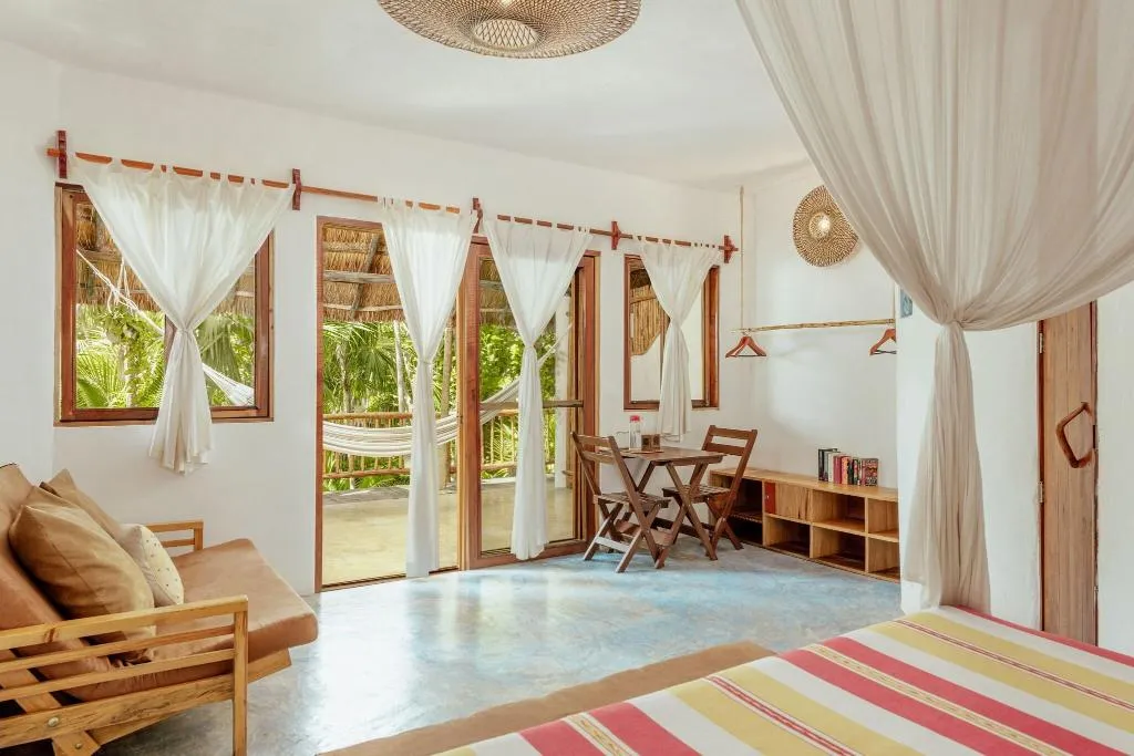 STUDIO TWO BEDS Room, Hotel Dos Ceibas Eco Retreat Tulum, Cancun Area