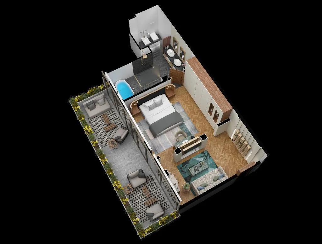 SUITE WITH TERRACE Room, Casa Baglioni Milan, Milan
