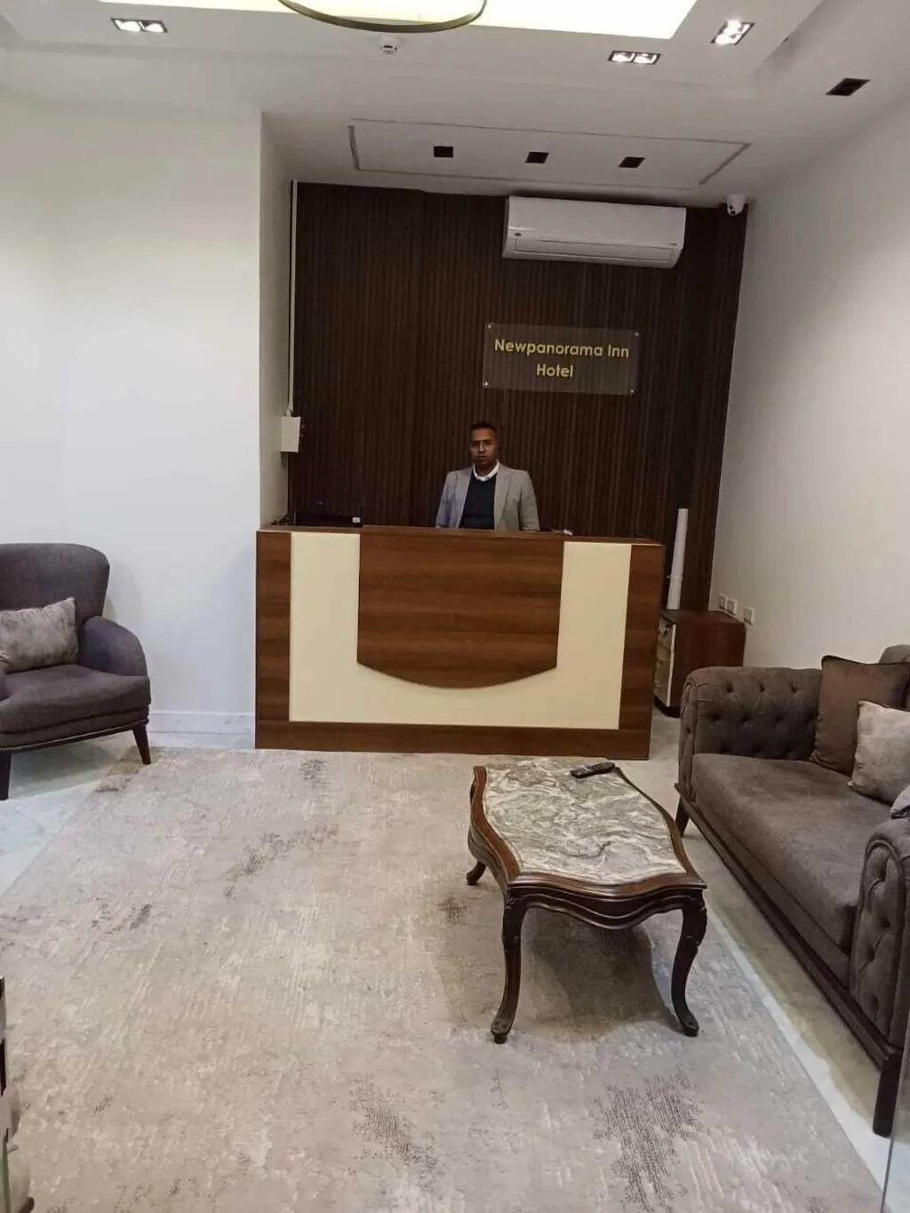 Lobby, New Panorama Inn, Cairo