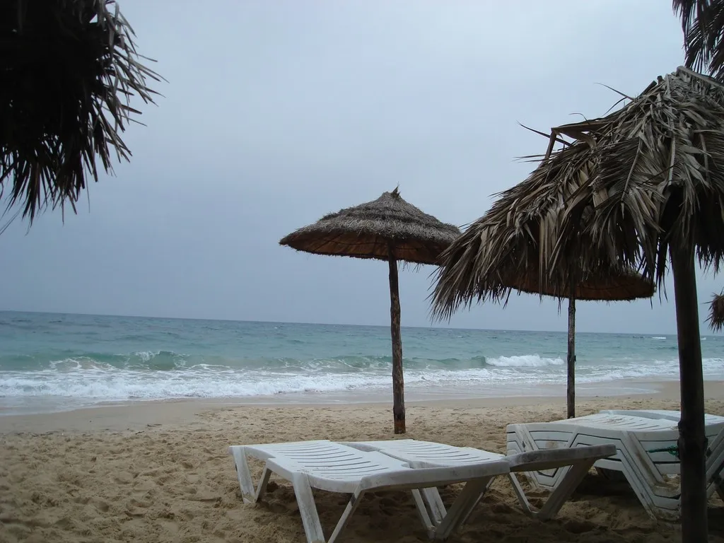 Beach, Hammamet Azur Plaza, Tunisia