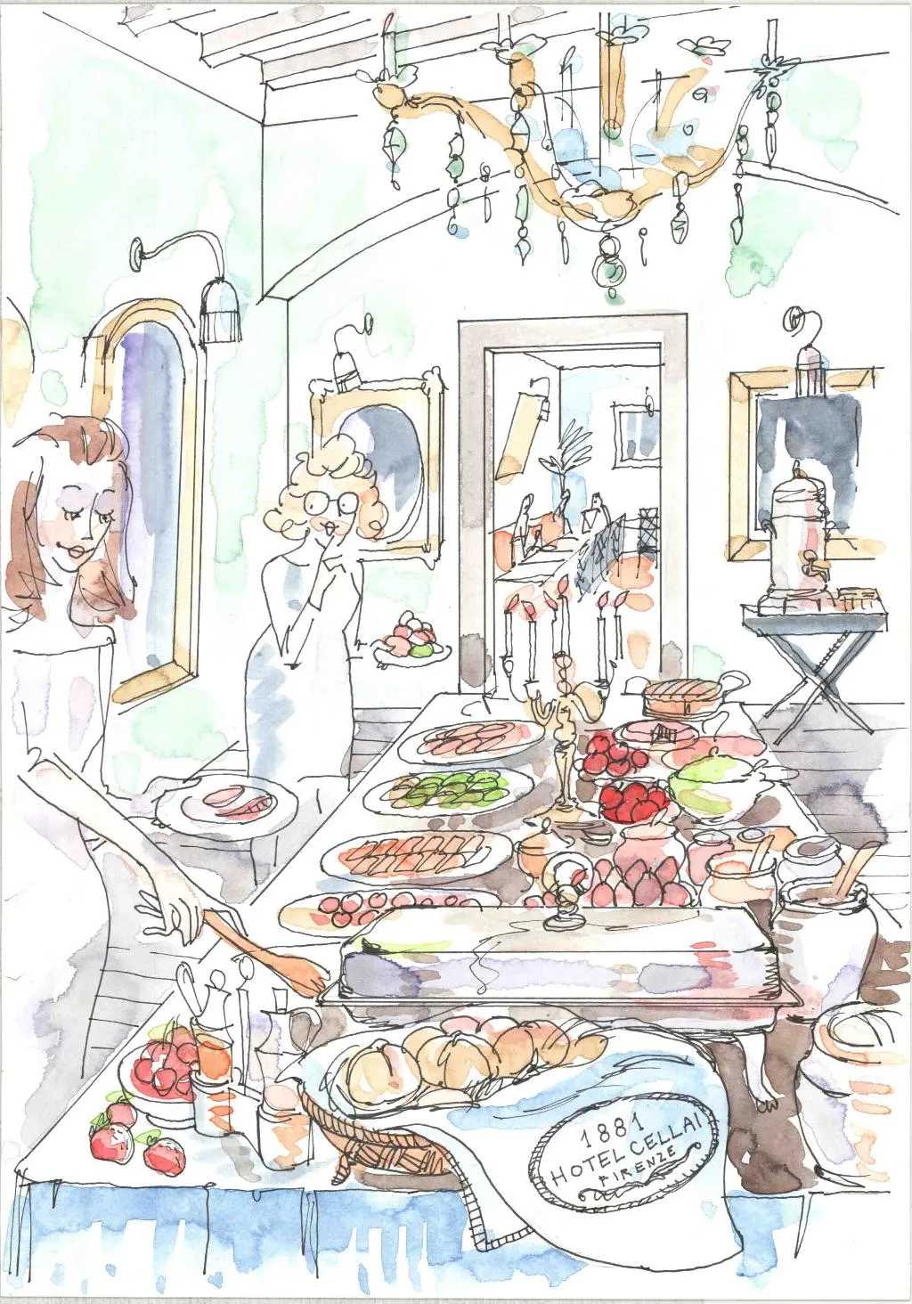 Restaurant, Cellai Boutique Hotel, Florence