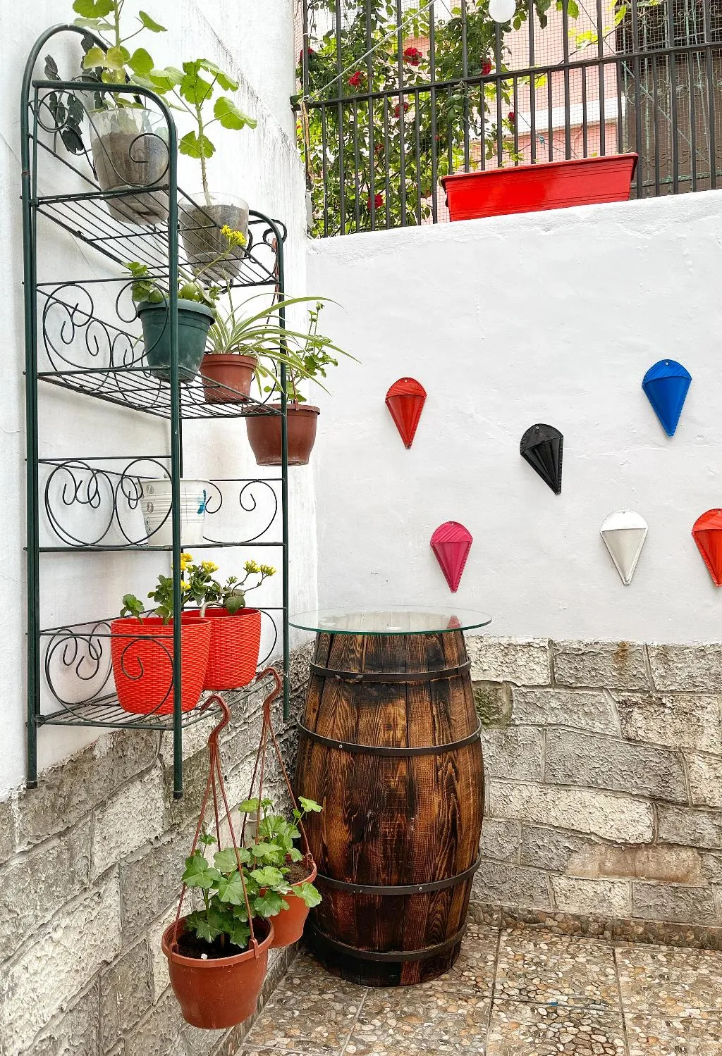 Terrace, Eolya Konukevi, Izmir