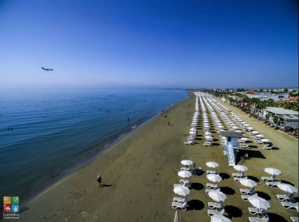 Beach, La Veranda De Larnaca Hotel, Cyprus
