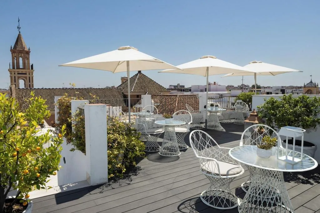 Terrace, Hotel Amadeus La Musica, Seville