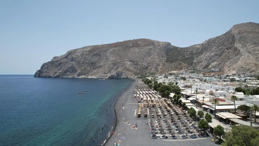Beach, Nostos Beach, Santorini