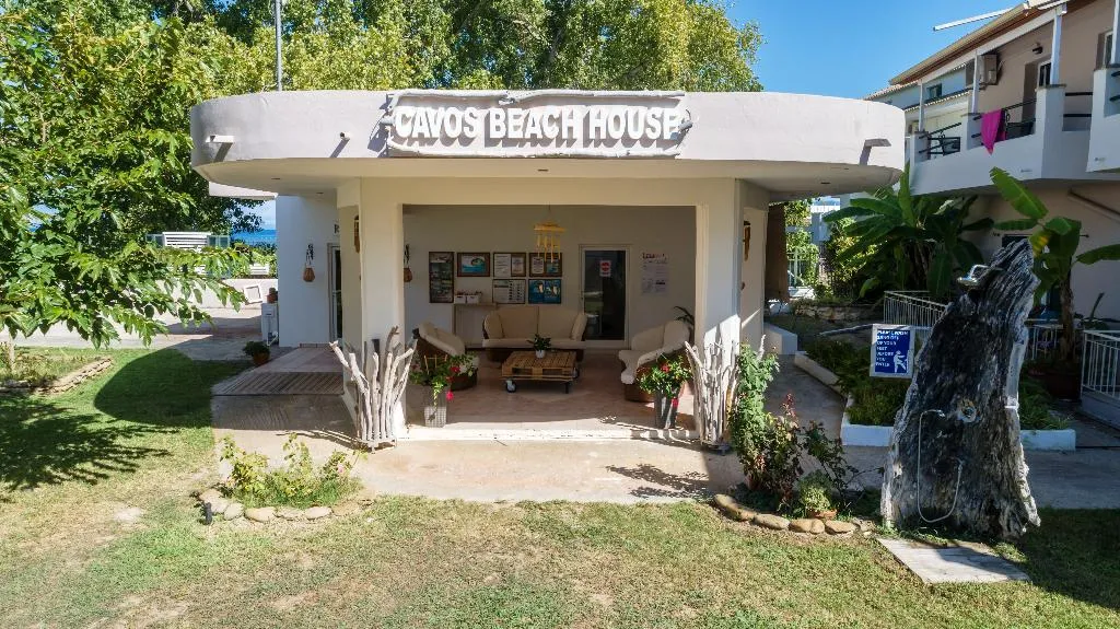Lobby, Cavos Beach House, Corfu