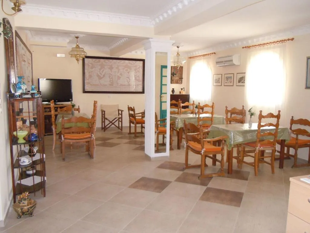Restaurant, Pension Atlas, Santorini