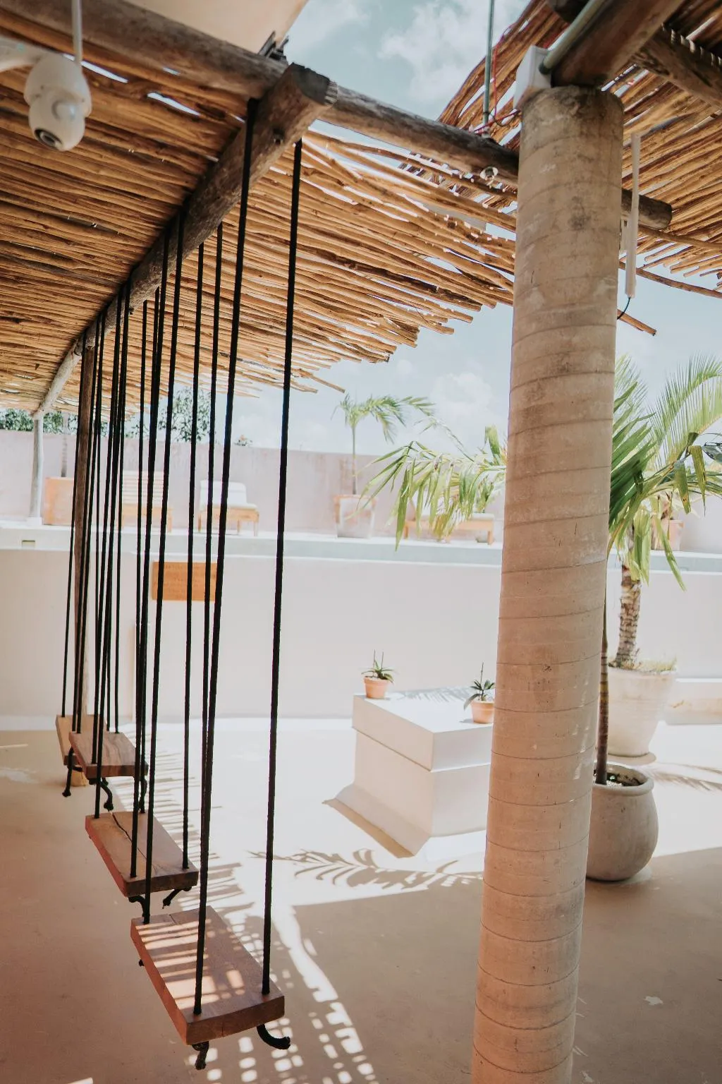 Terrace, Hotel Koos Tulum, Cancun Area