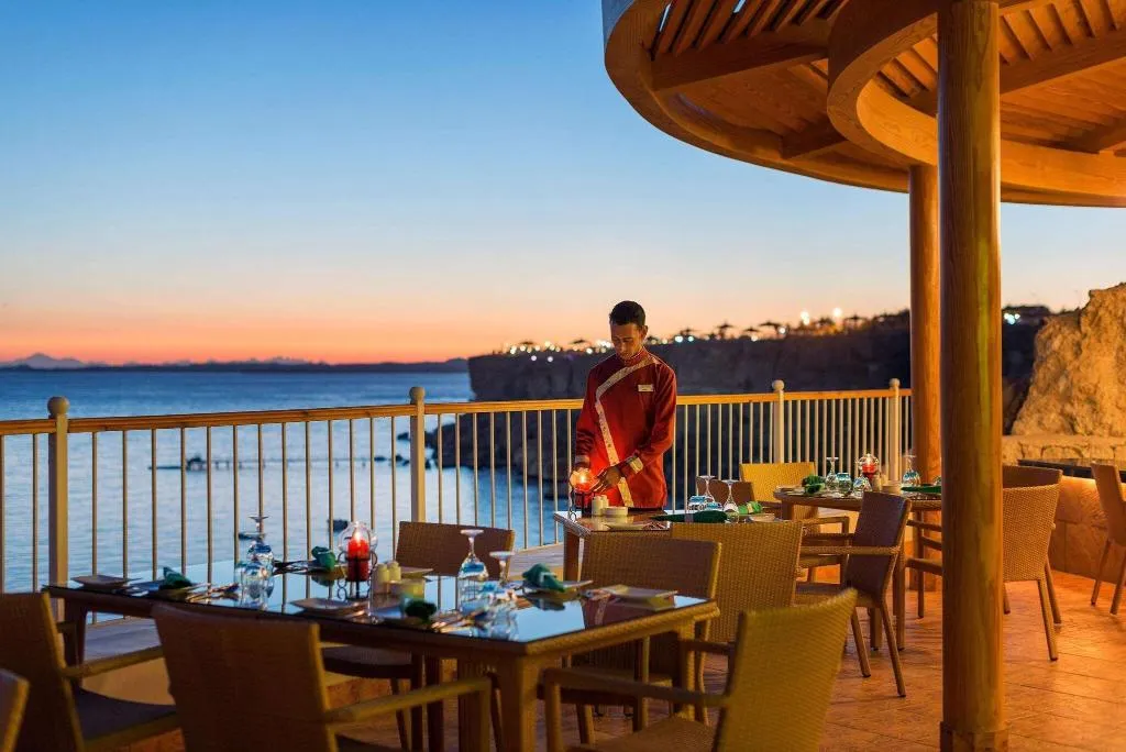 Terrace, Sentido Reef Oasis Senses Resort, Red Sea Riviera