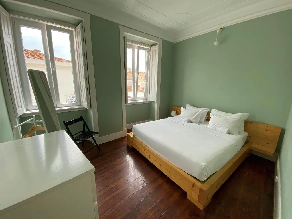 Room, Green Heart Hostel, Lisbon