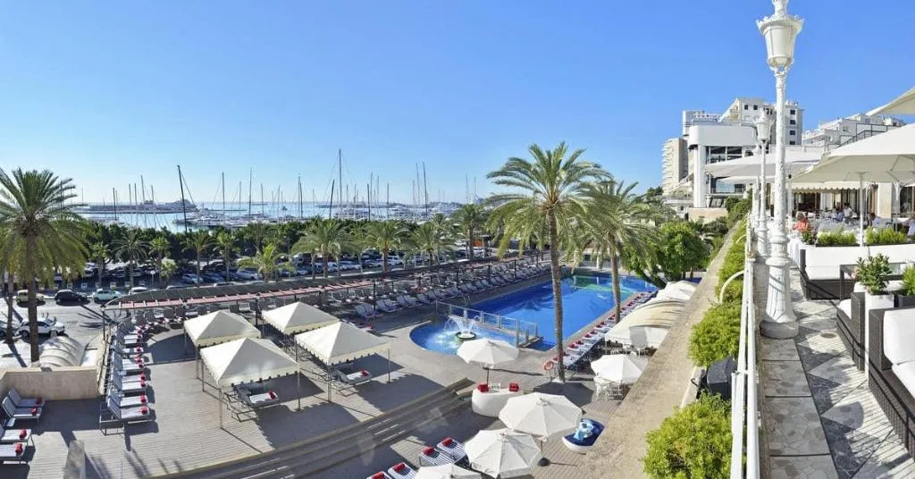 Restaurant, Hotel Victoria Gran Meliá, Majorca