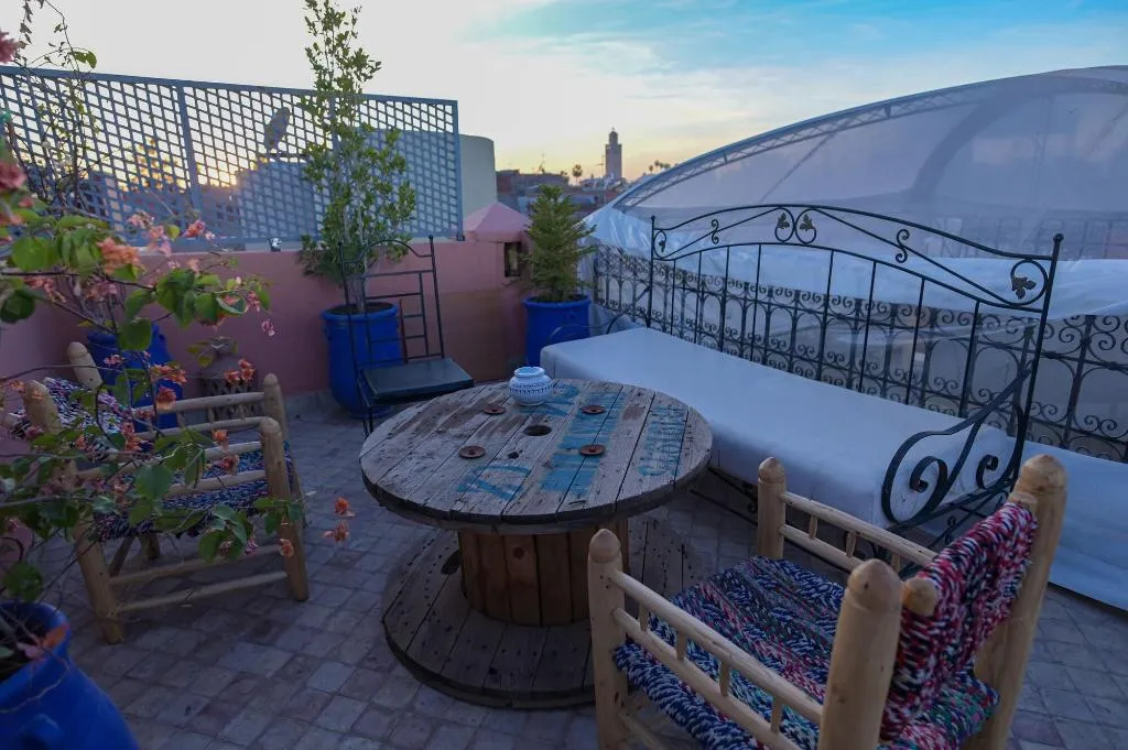 Terrace, Riad Zahri, Marrakech