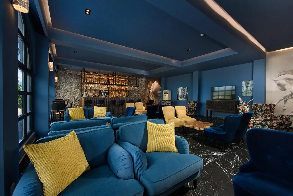 Lobby, The Royal Grand Hotel, Corfu