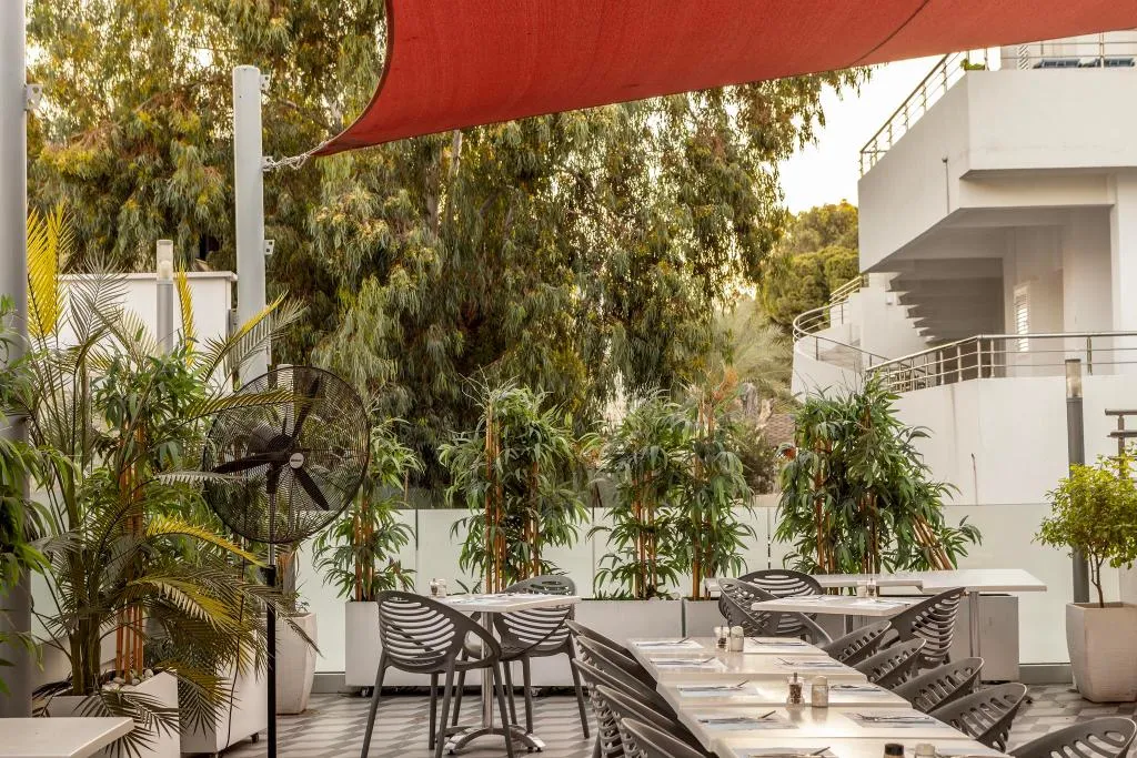 Terrace, Park Beach, Cyprus