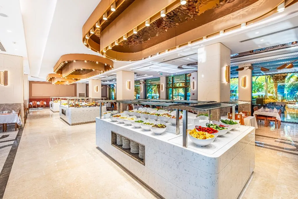 Restaurant, Ozkaymak Kemer Marina Hotel, Antalya