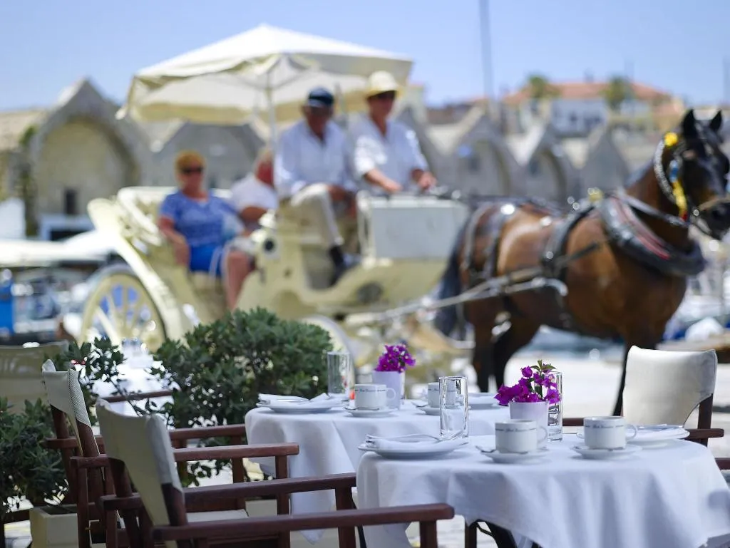 Restaurant, Porto Veneziano, Crete