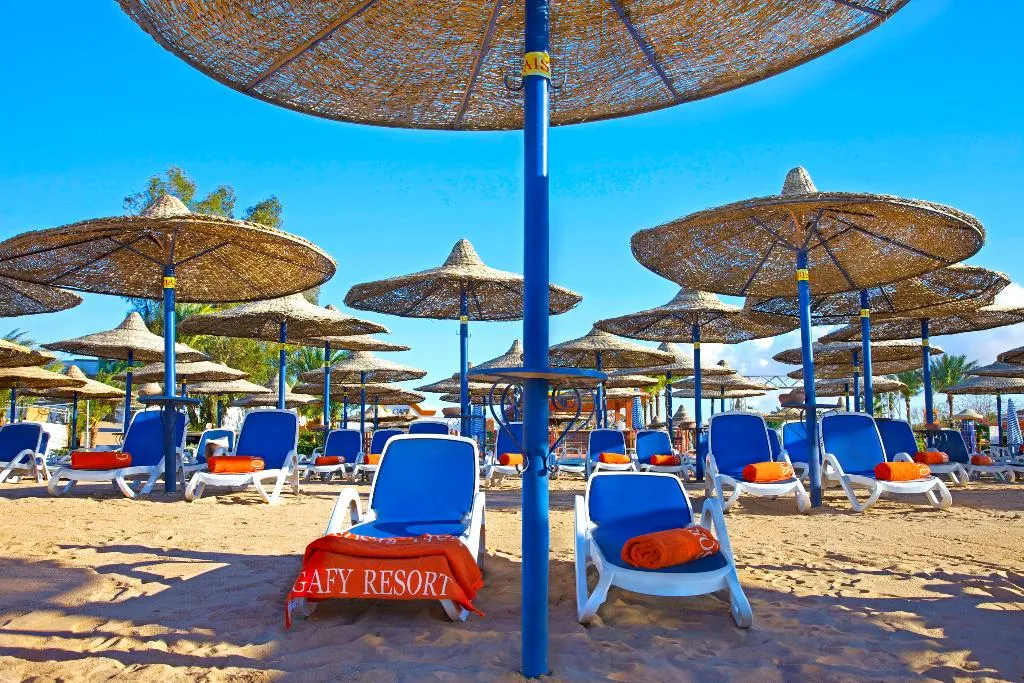 Beach, Gafy Resort Aqua Park, Red Sea Riviera