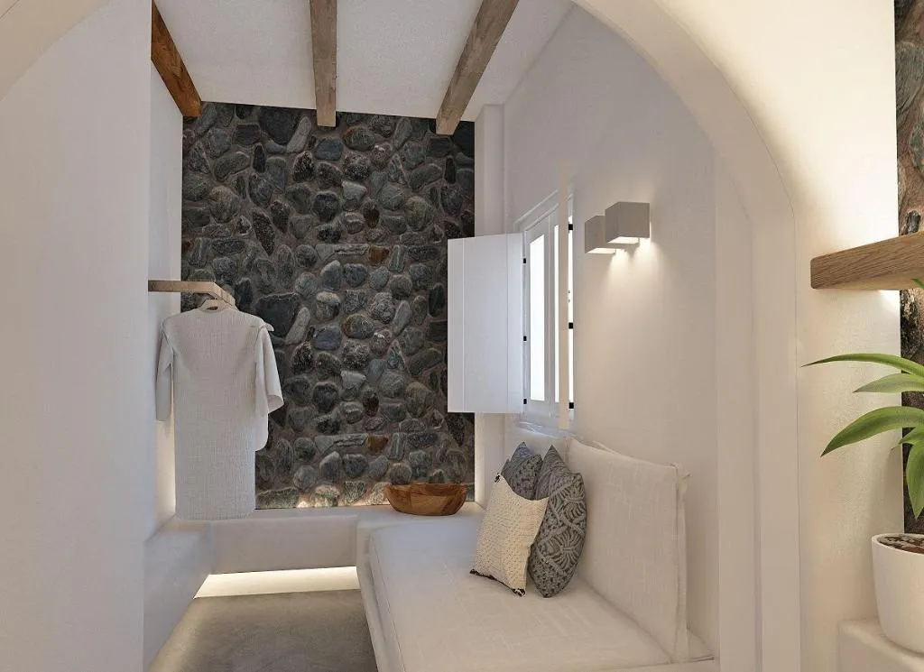 Room, Makris Beach Hotel, Santorini