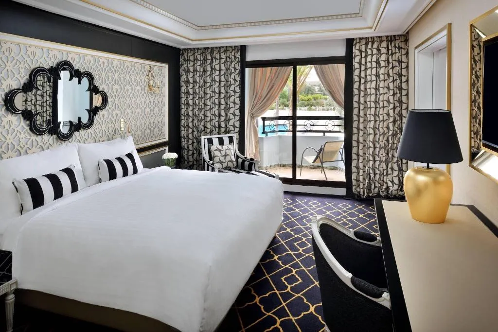 JUNIOR SUITE KING SIZE BED Room, Fes Marriott Hotel Jnan Palace, Fez