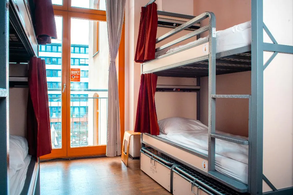 Bed in dormitory FEMALE ROOM Room, St Christopher's Berlin Mitte, Berlin