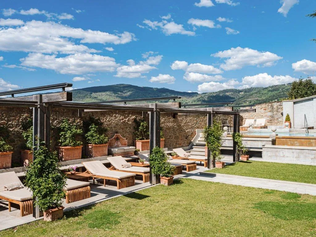 Terrace, Monastero di Cortona Hotel & Spa, Perugia
