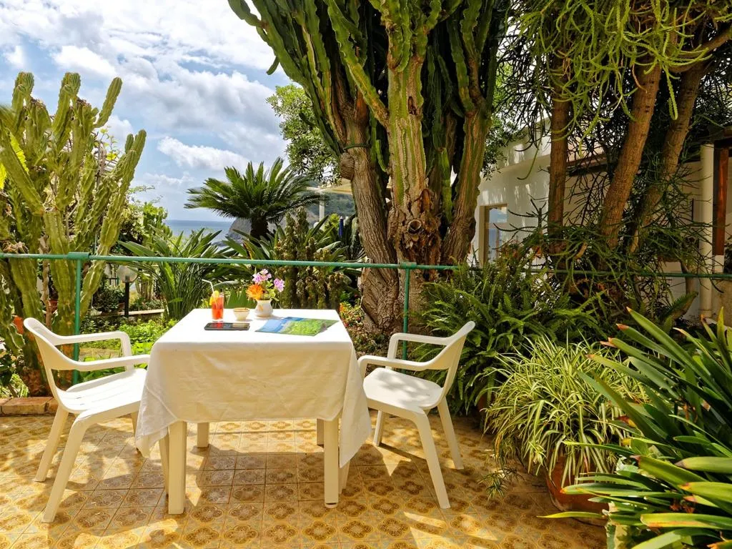 Terrace, Villa Franz, Naples