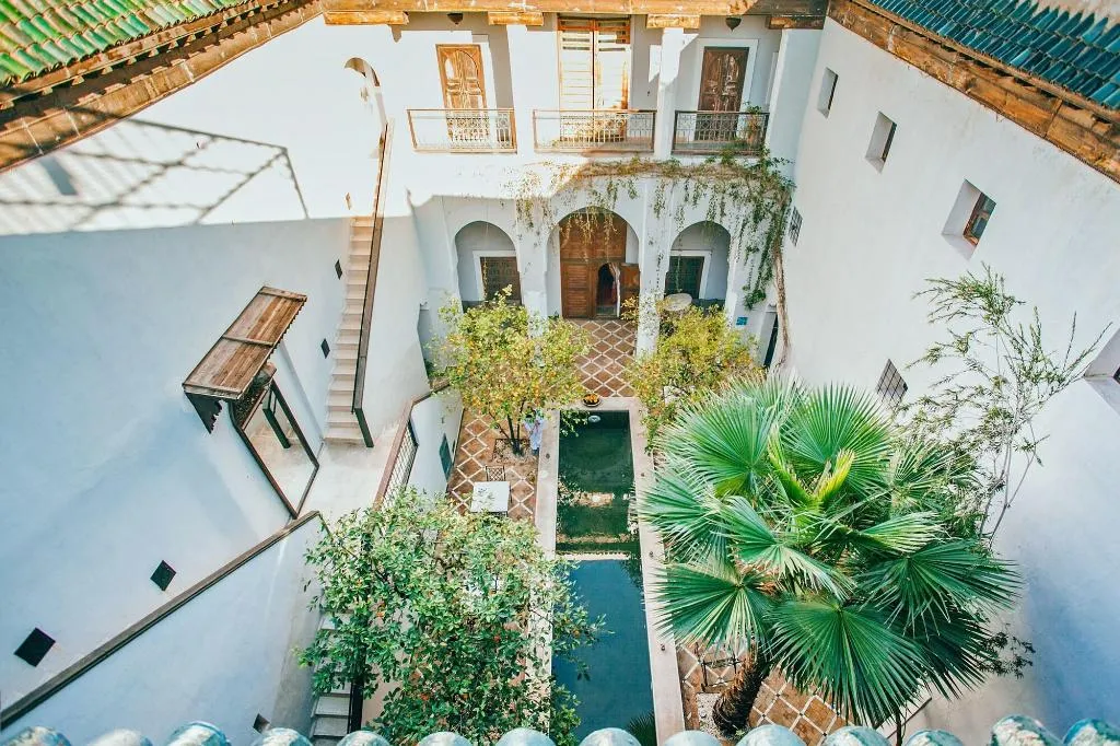 General view, Riad Le Rihani, Marrakech