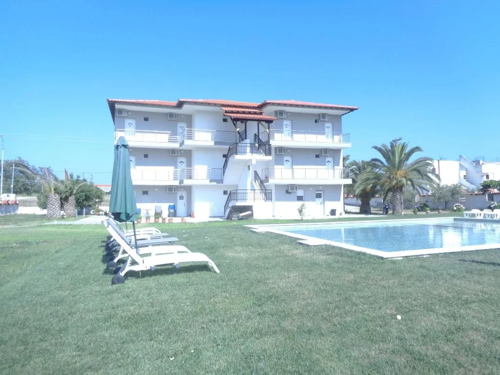 Terrace, Vergina Pension, Halkidiki