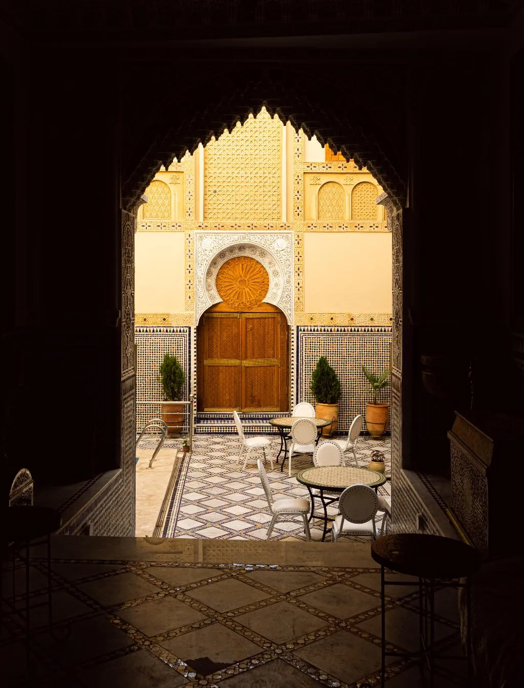 General view, Riad Sayeda Al Hora, Fez