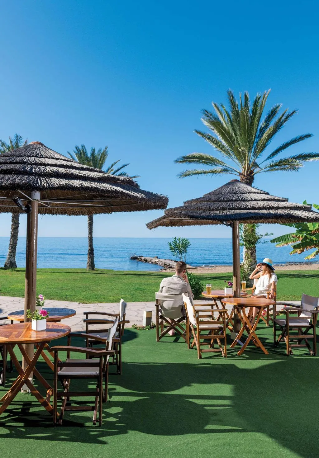 Bar, Constantinou Bros Athena Beach Hotel, Cyprus