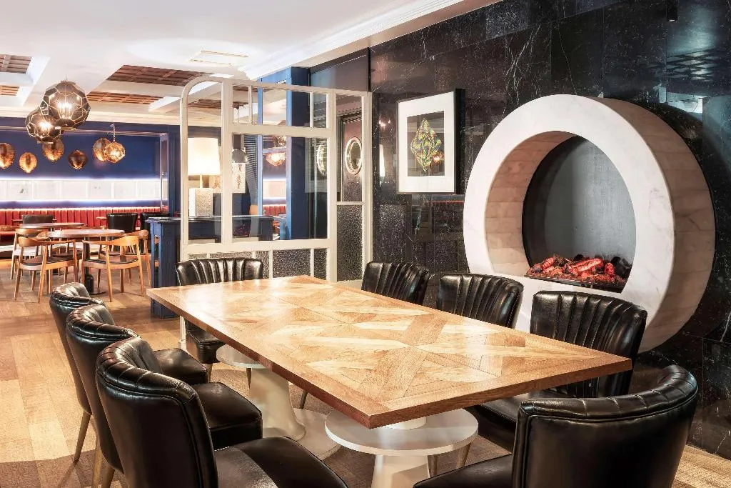 Restaurant, Melia Castilla, Madrid