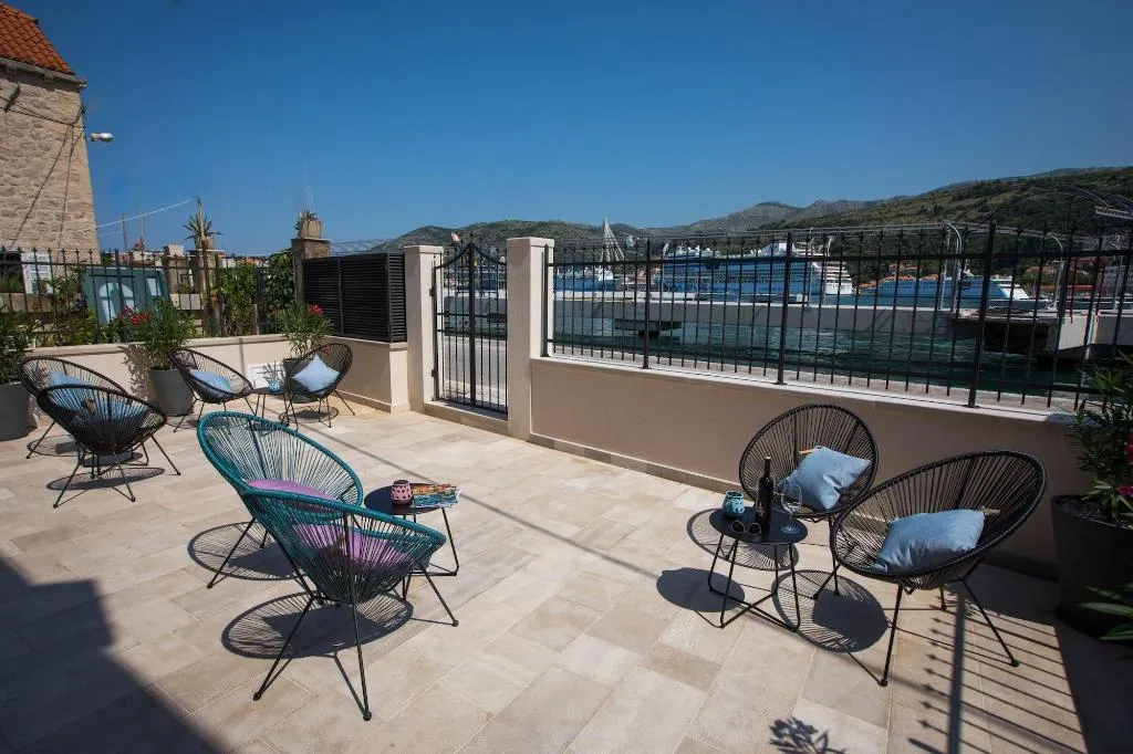 Terrace, Bova Luxury Rooms, Dubrovnik