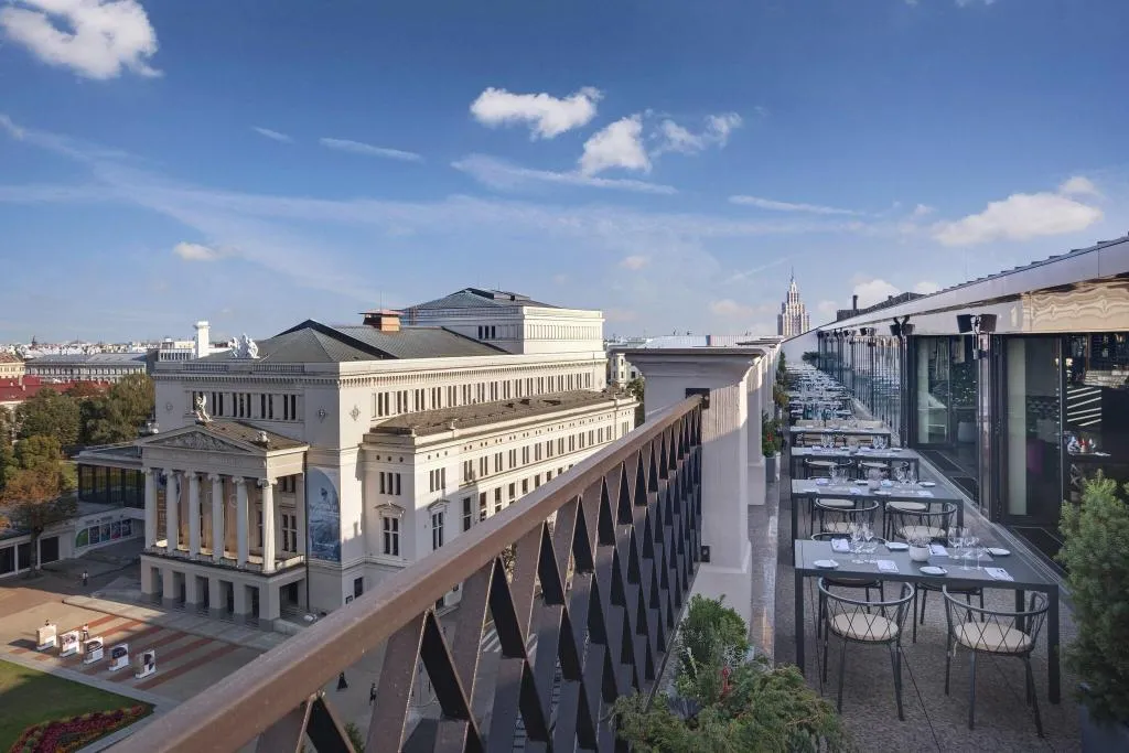 Terrace, Grand Hotel Kempinski Riga, Riga