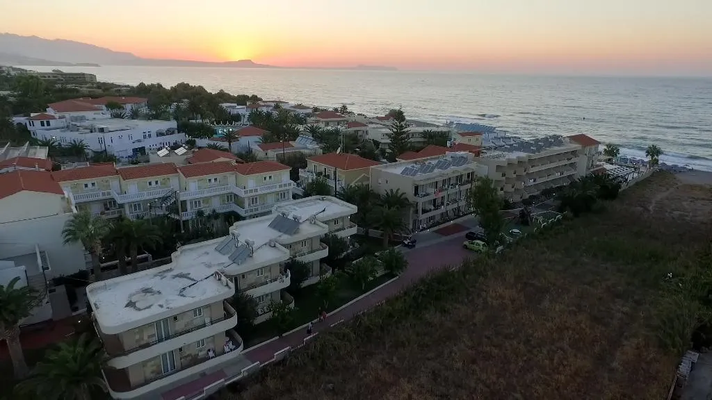 General view, Sea Front Beach Hotel Apartments, Crete